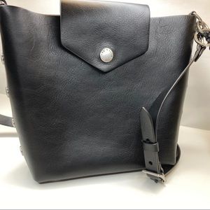 Rag and Bone Atlas Black Leather Bag NWOT